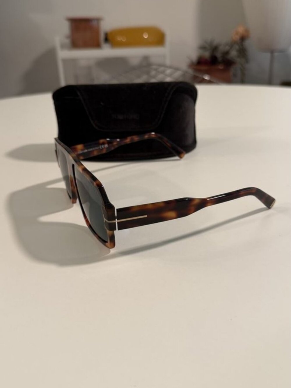 Tom Ford Camden Sunglasses — Blonde Havana